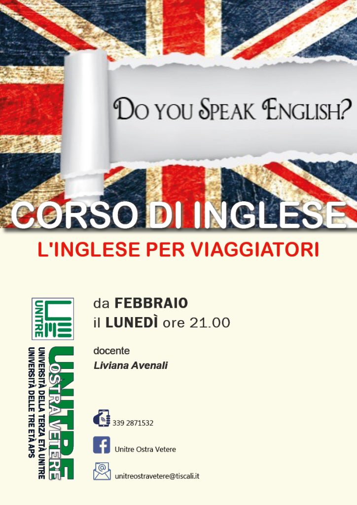 Corso di inglese Unitre Ostra Vetere